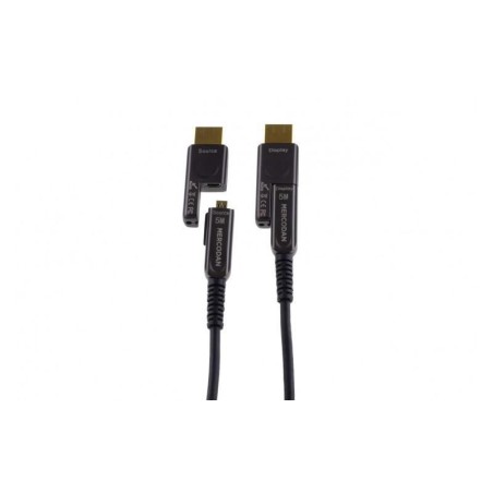 Mercodan Fiber optisk HDMI 5m, HDMI - fiberoptisk kabel